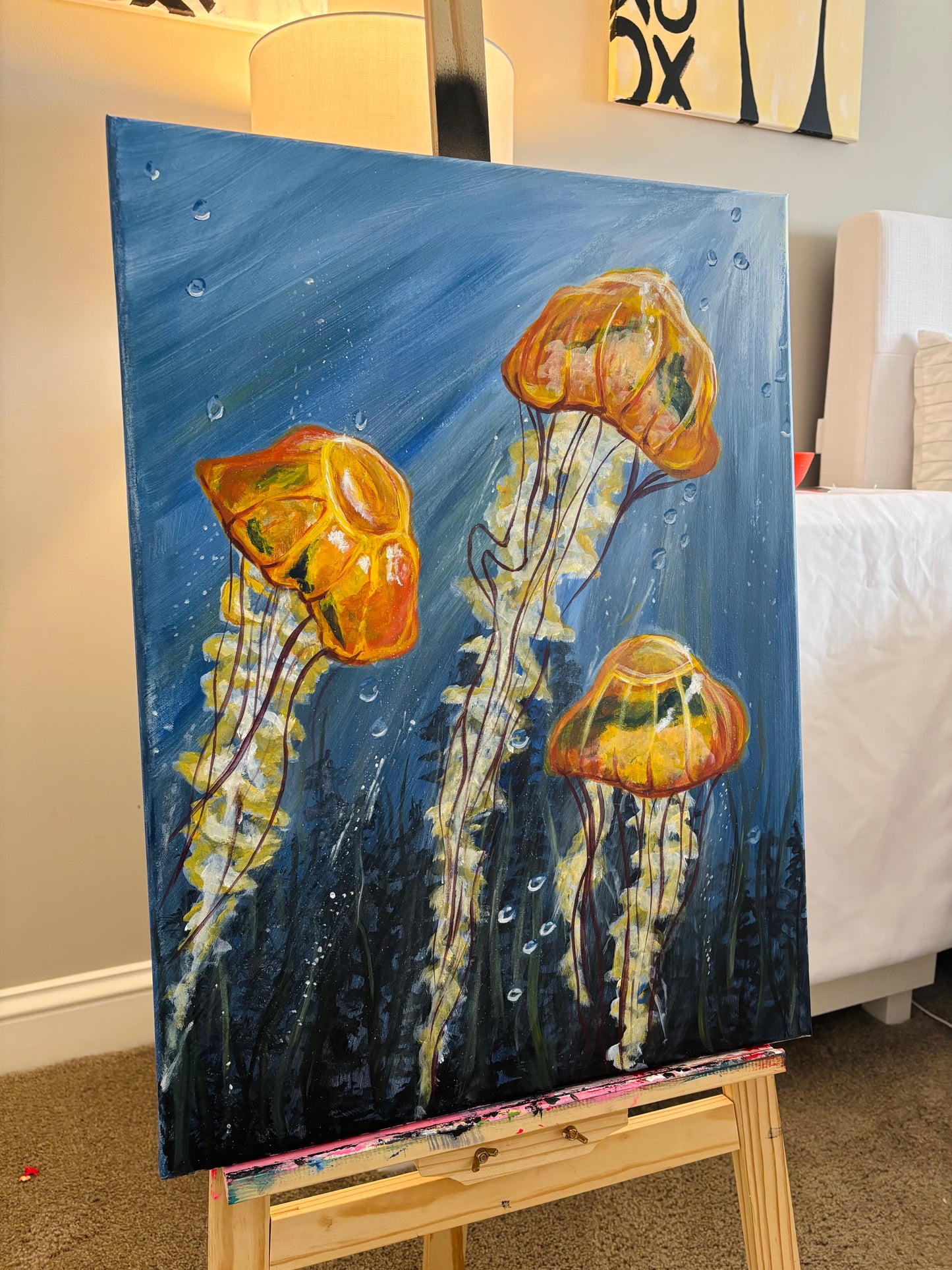 Jellyfish Painting 24x18