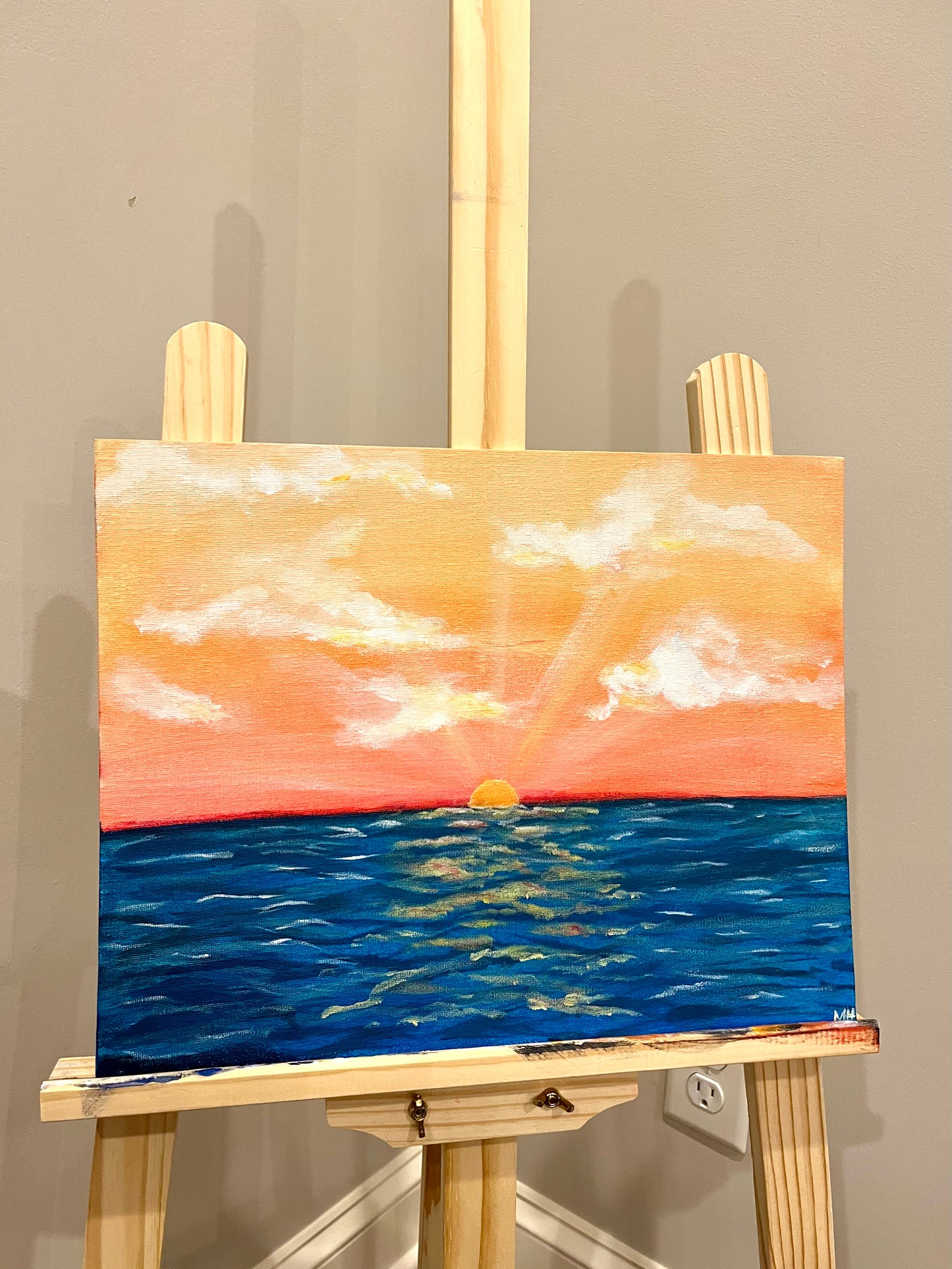 Ocean Sunset 11x14